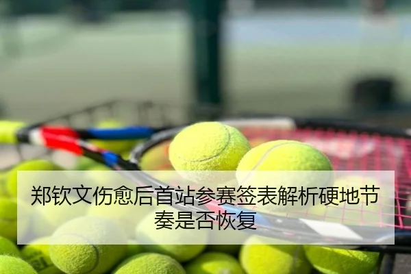 郑钦文伤愈后首站参赛签表解析硬地节奏是否恢复